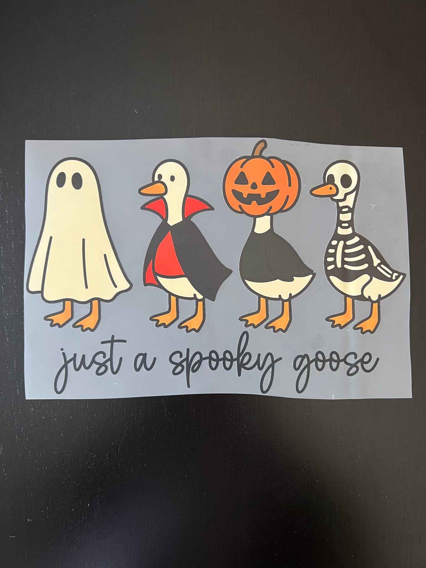 Just a Spooky Goose
