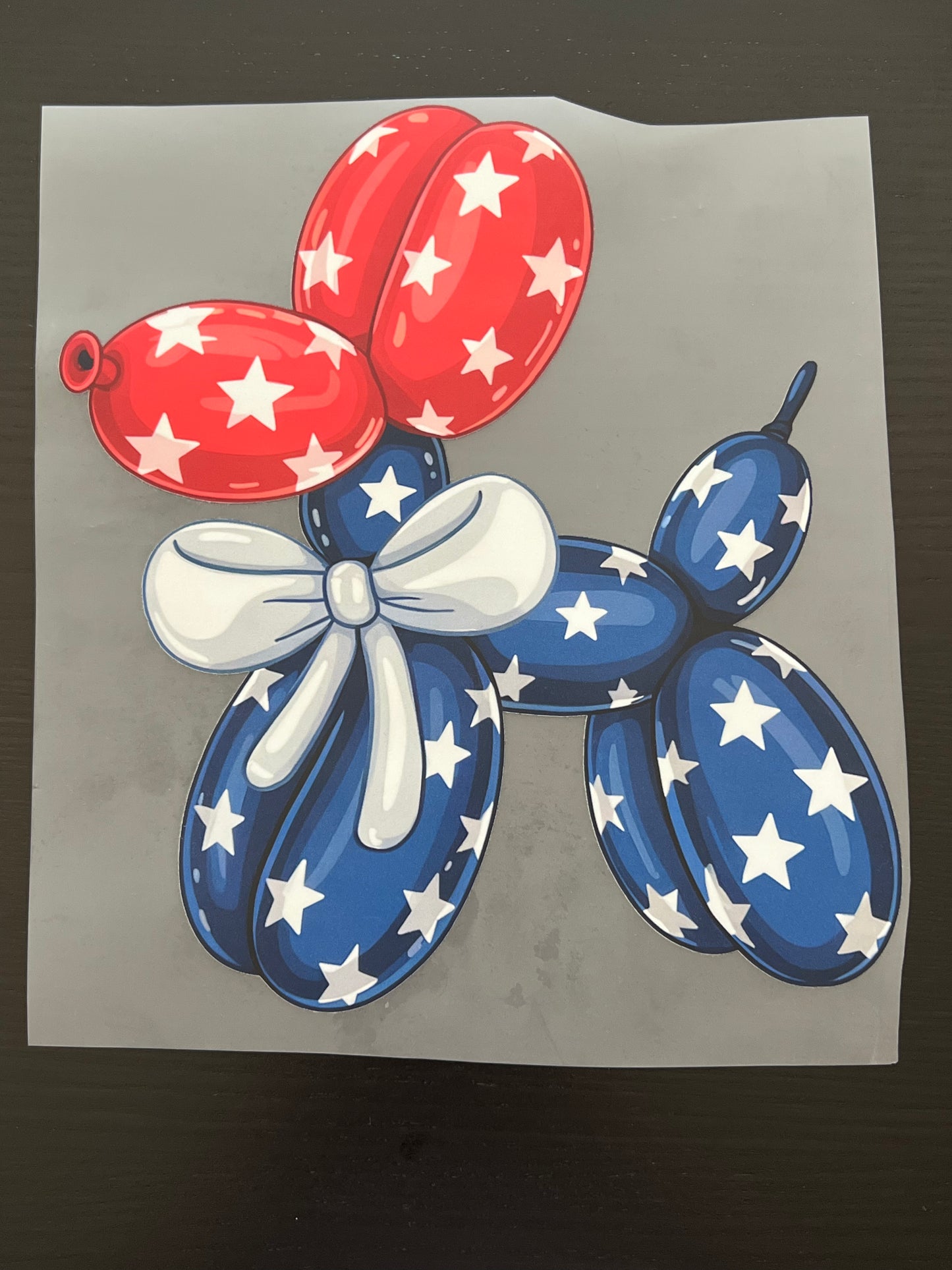 Balloon Dog -Patriotic