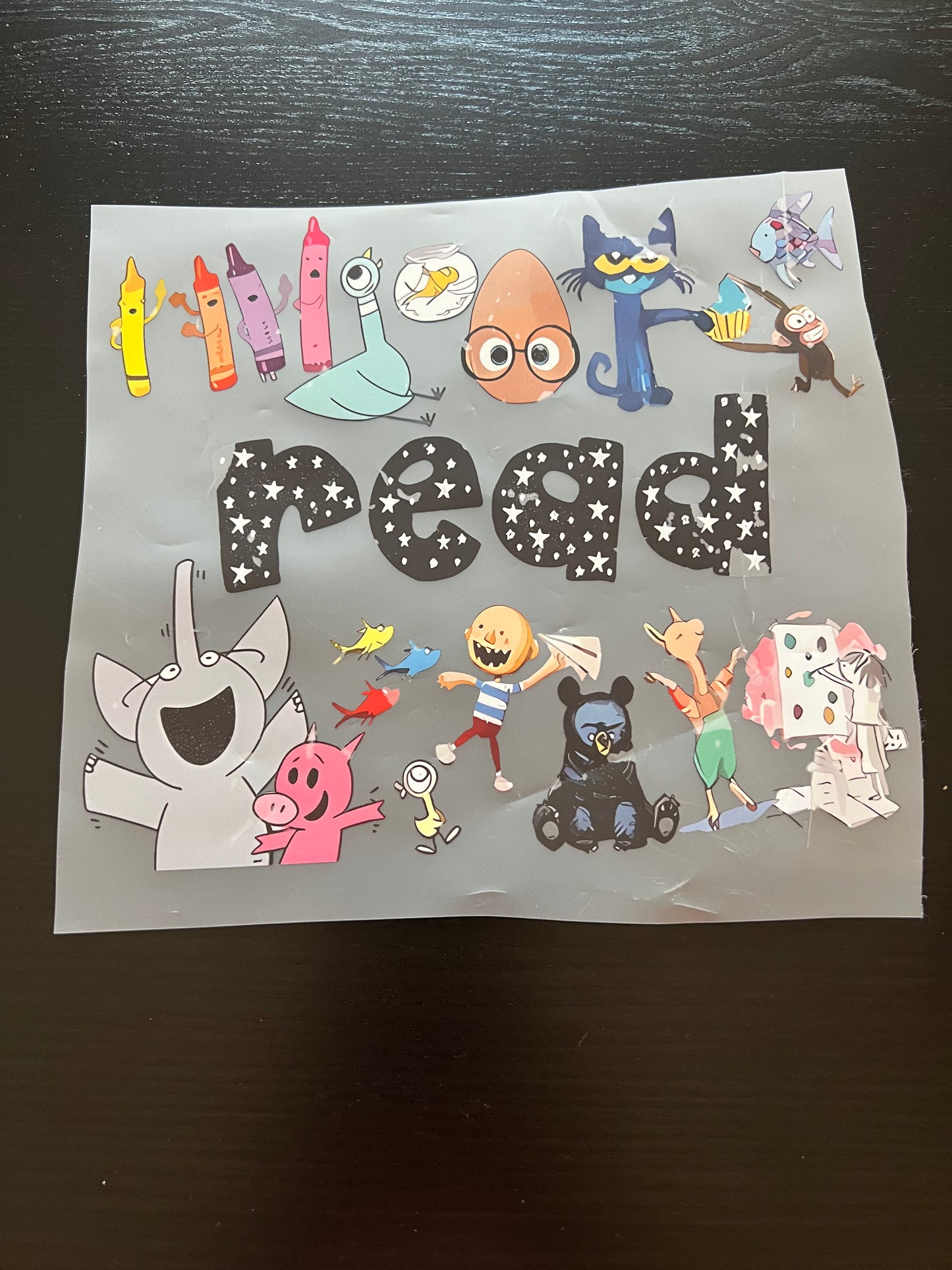 Elephant & Piggie 'Read' Collage