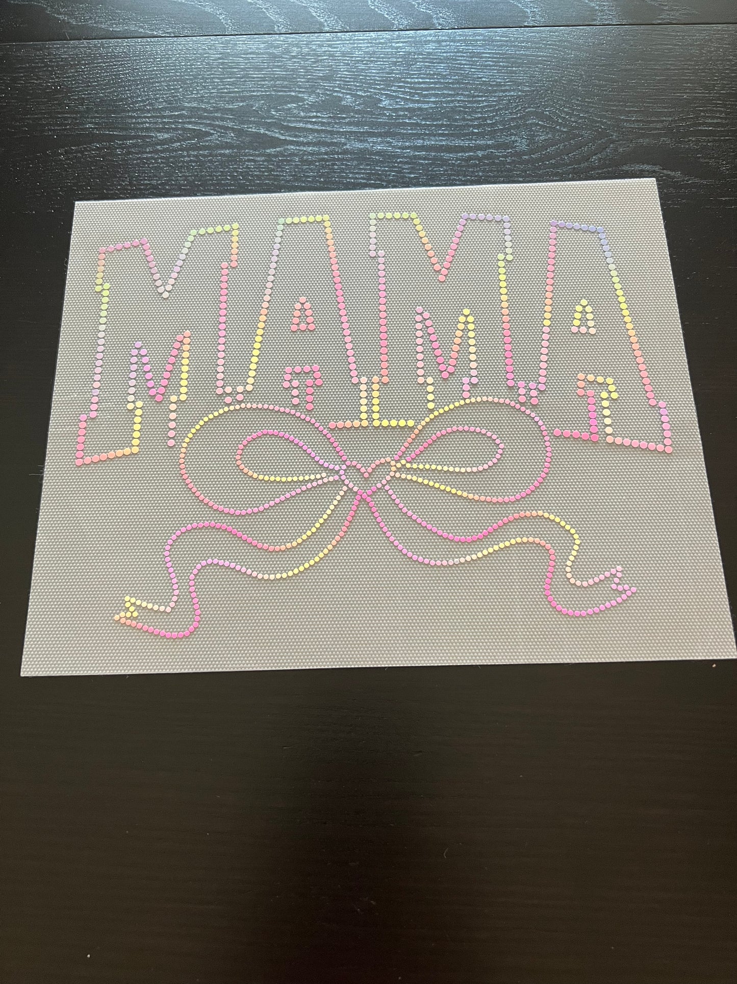 MAMA with Bow in Various SPANGLE Colors