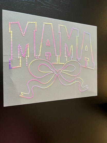 MAMA with Bow in Various SPANGLE Colors