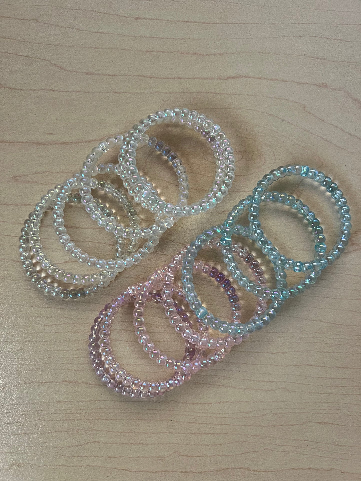 48mm Bubble Ring - Mixed Color- 12 pcs