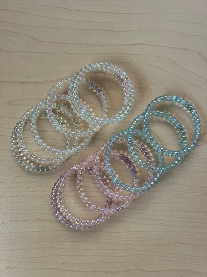 48mm Bubble Ring - Mixed Color- 12 pcs