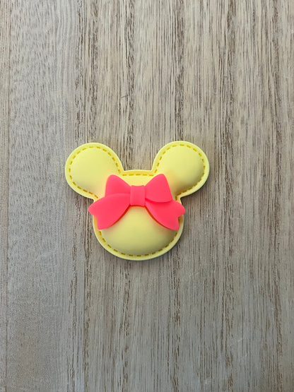 MADE TO ORDER - Mouse Badge Reel with Alligator Clip