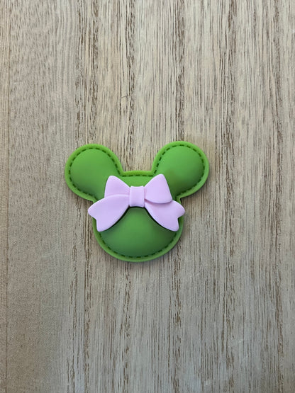 MADE TO ORDER - Mouse Badge Reel with Alligator Clip