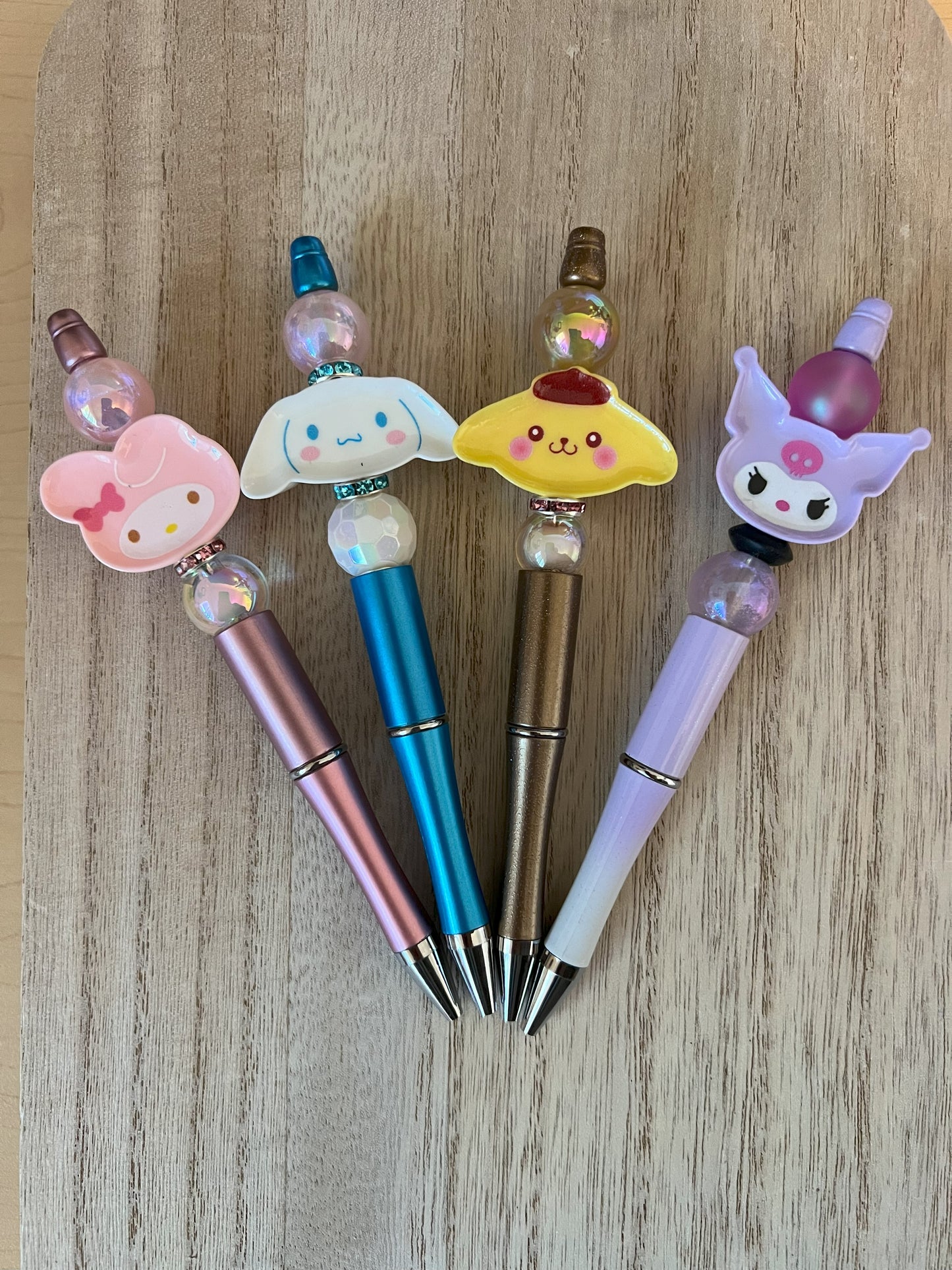 Kawaii Plate Beaded Pens