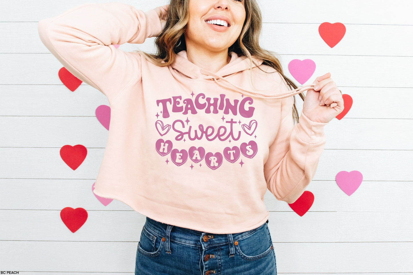 Teaching Sweethearts in Hot Pink Ink