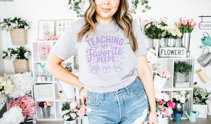 Teaching My Favorite Peeps in Lavender Ink
