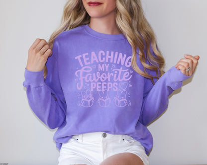 Teaching My Favorite Peeps in Lavender Ink
