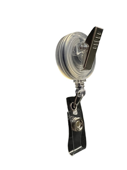 MADE TO ORDER - Mouse Badge Reel with Alligator Clip